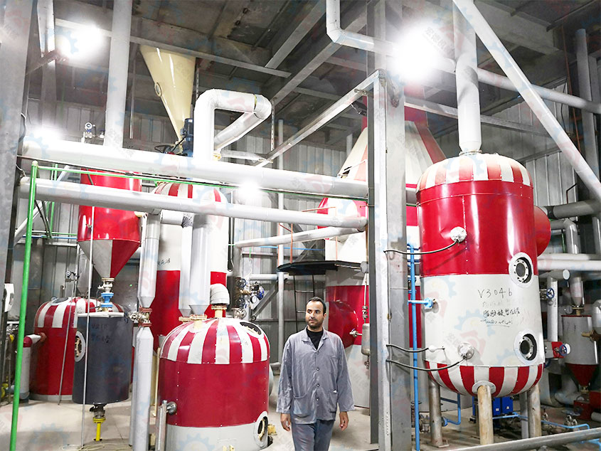 120T精煉油設備脂肪酸暫存罐