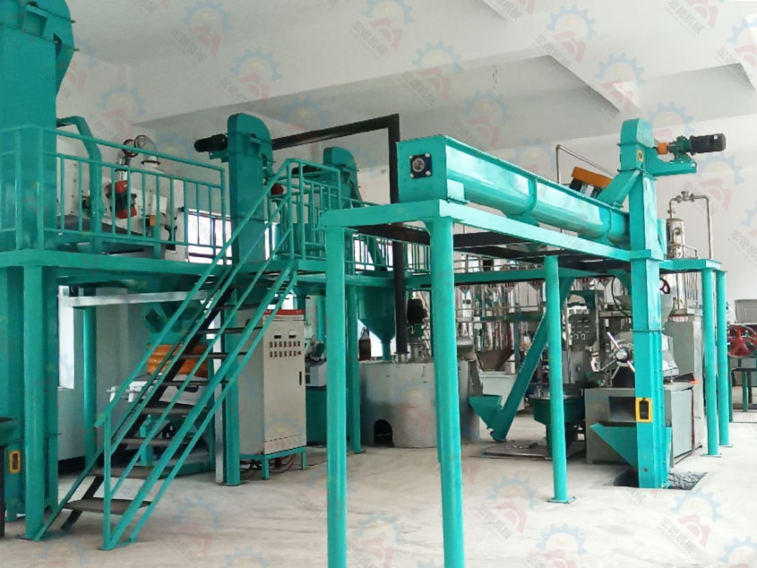 湖南長沙菜籽壓榨精煉油設備案例分享