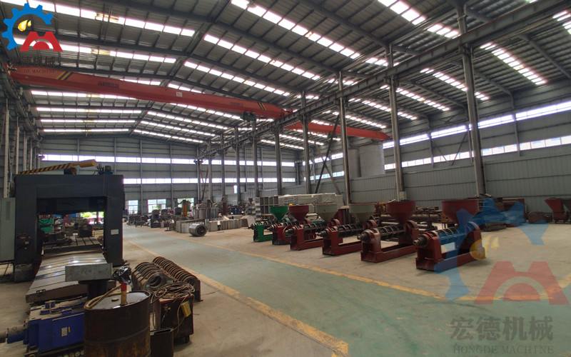 大豆榨油生產(chǎn)線